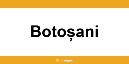 Informații de contact urgente Cargus din Botoșani