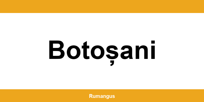 Informații de contact urgente Cargus din Botoșani