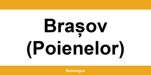 Informații de contact urgente Cargus din Brașov (Poienelor)