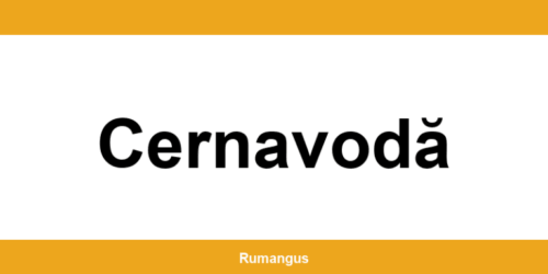 Informații de contact urgente Cargus din Cernavodă