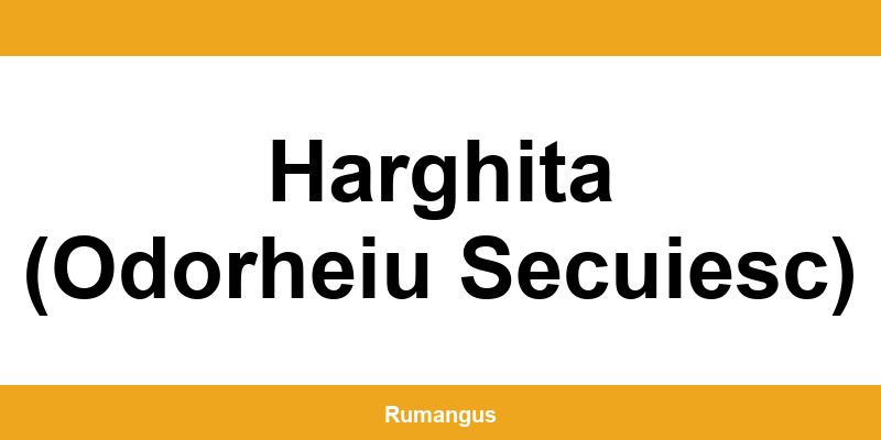 Informații de contact urgente Cargus din Harghita (Odorheiu Secuiesc)