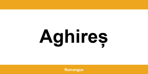 Informații de contact urgente Cargus din Aghireș