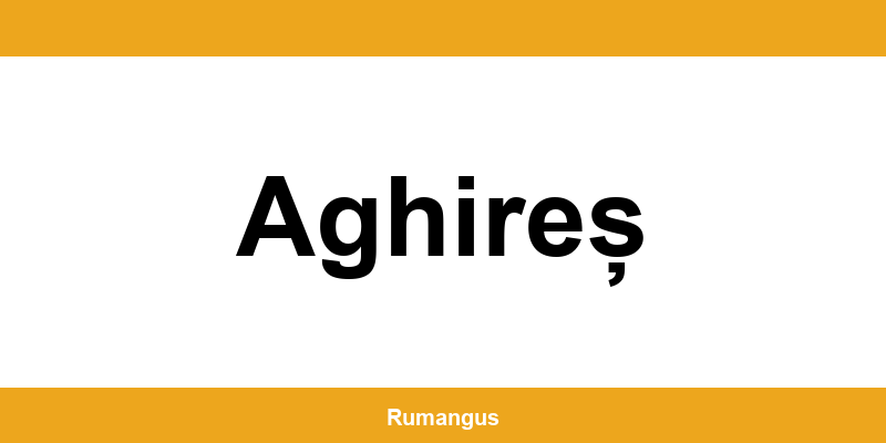 Informații de contact urgente Cargus din Aghireș