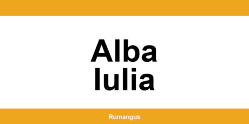 Informații de contact urgente Cargus din Alba Iulia