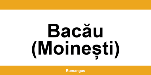 Informații de contact urgente Cargus din Bacău (Moinești)