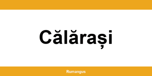 Informații de contact urgente Cargus din Călărași