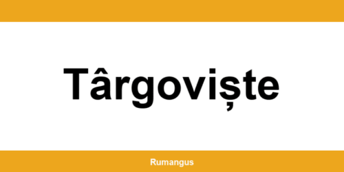Informații de contact urgente Cargus din Târgoviște