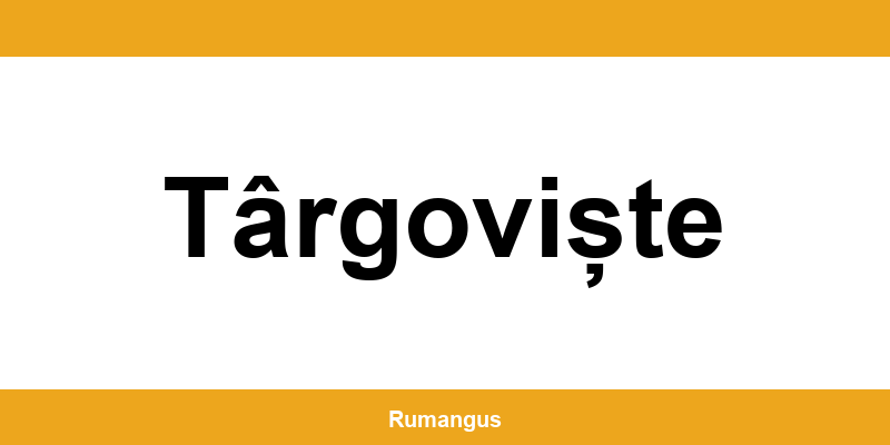 Informații de contact urgente Cargus din Târgoviște